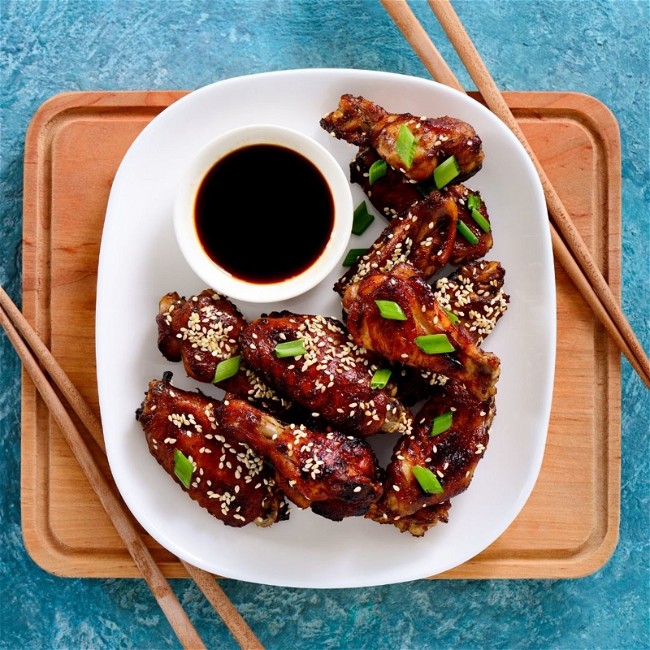Image of Sticky Soy Wings