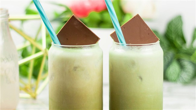 Image of Matcha Chocolate Milk