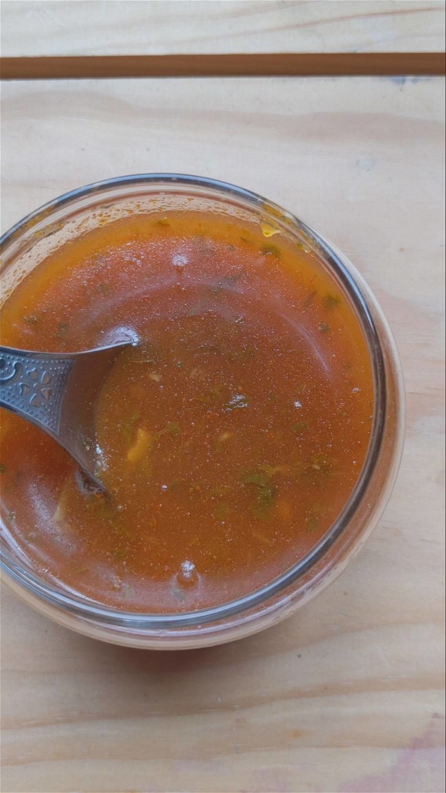 Image of Tomato Rasam (an excellent digestive) - peppery South Indian soup