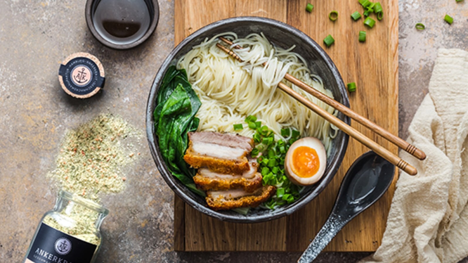 Image of Ramen Gemüse-Nudel-Suppe