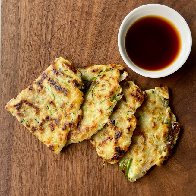 Image of Zucchini Scallion Pancake