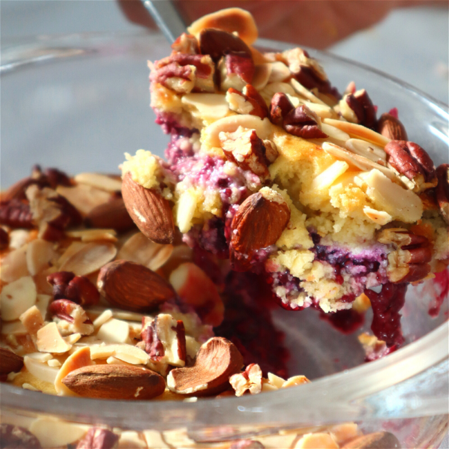 Image of Berry Cake Granola Crumble