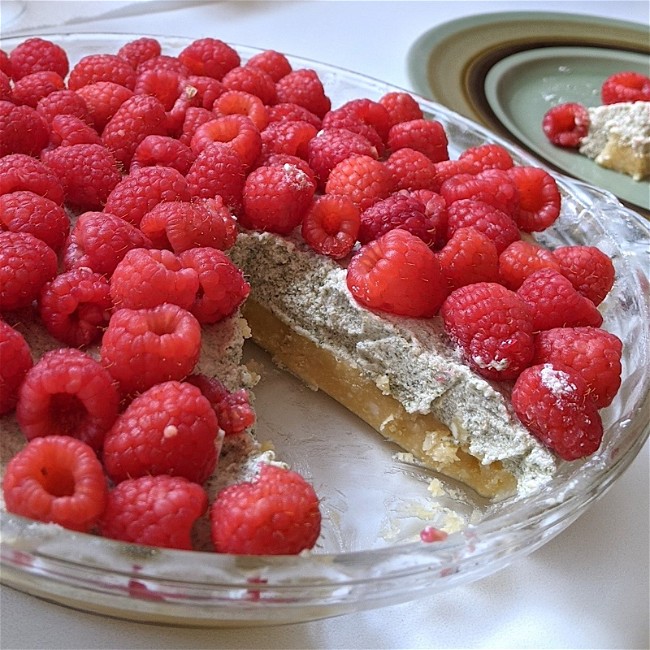 Image of Lemon Myrtle Vegan Cheesecake