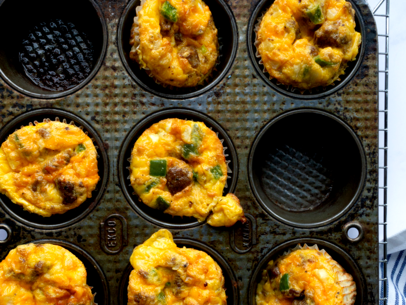 Scrambled Egg Muffin Cups Recipe