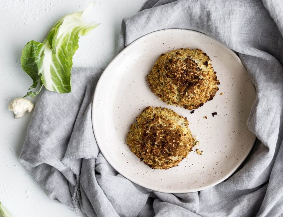 Vegan Cauliflower Chia Buns