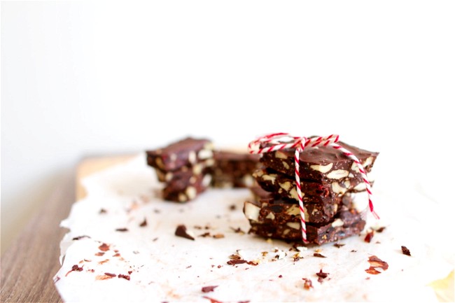 Image of Infused Chocolate Peppermint Bark