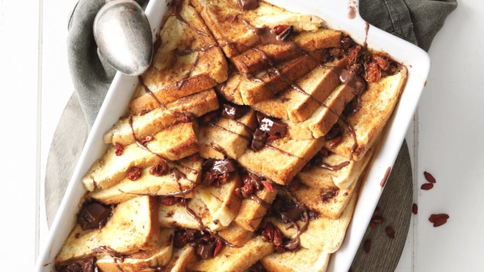 Image of Superfood Bread & Butter Pudding