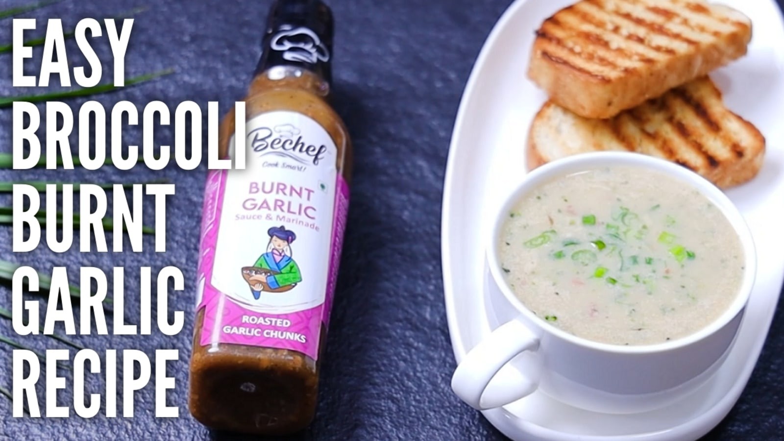 Image of Burnt Garlic Broccoli Soup : Gamechanger recipe for Health Freaks!!!
