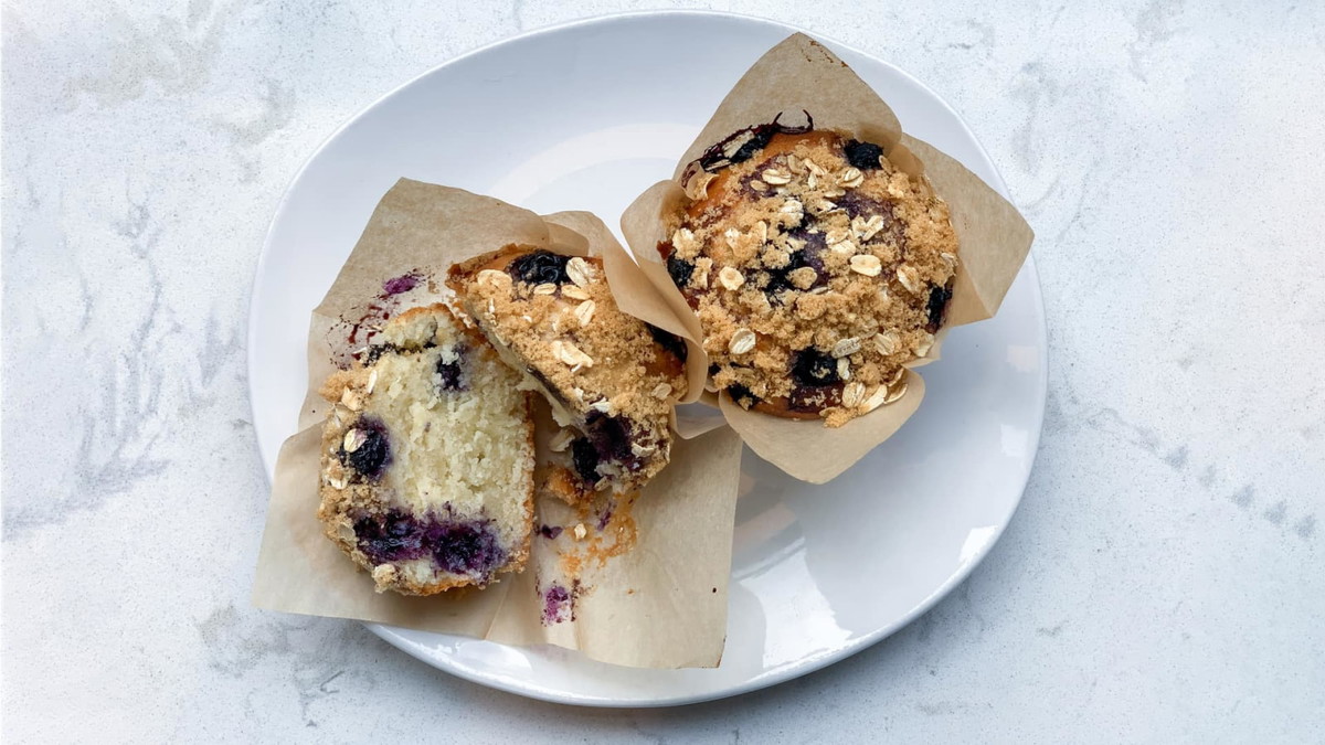Blueberry Muffin Recipe | Fluffy & Sweet