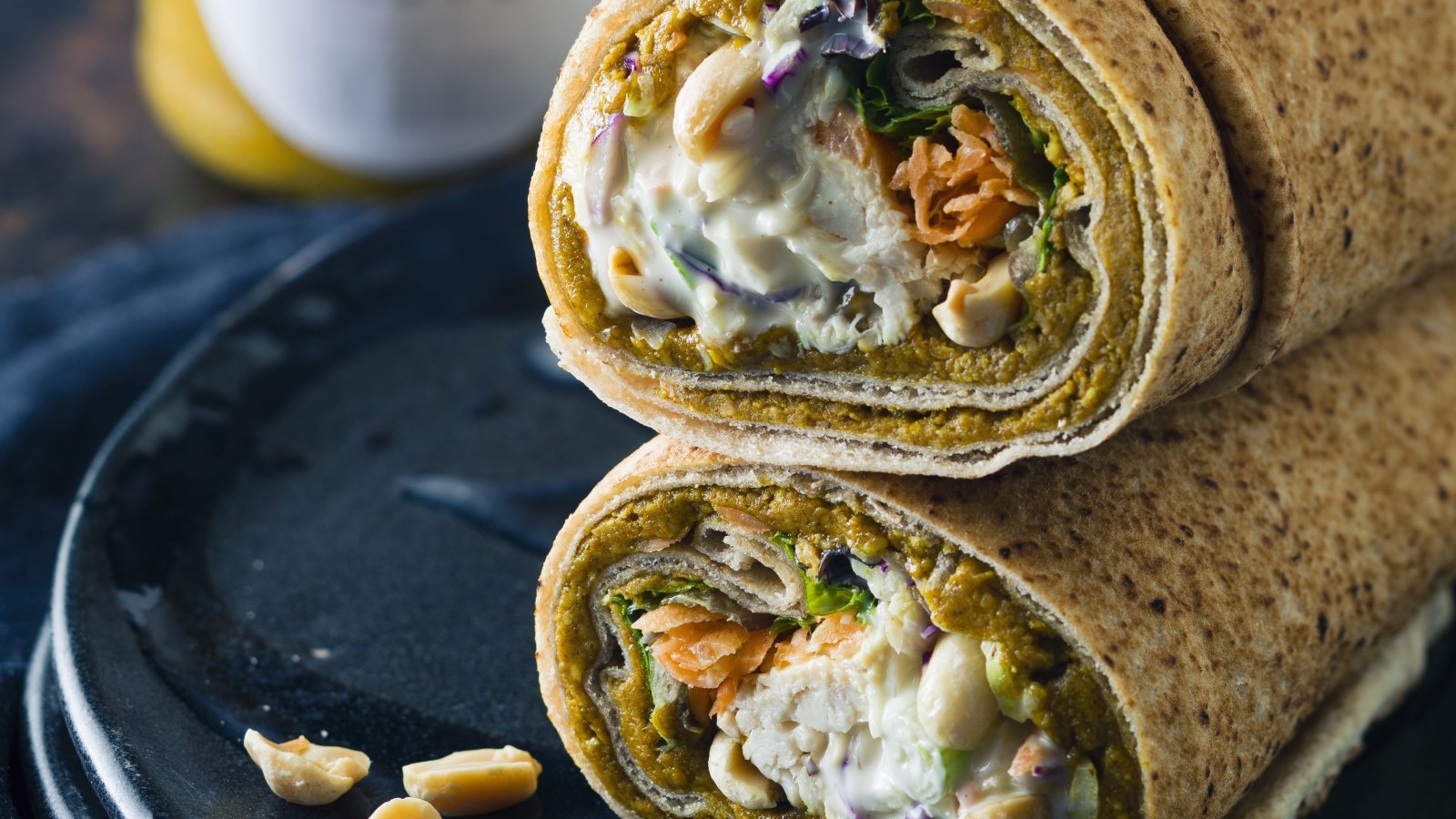 Image of Satay Chicken Wrap