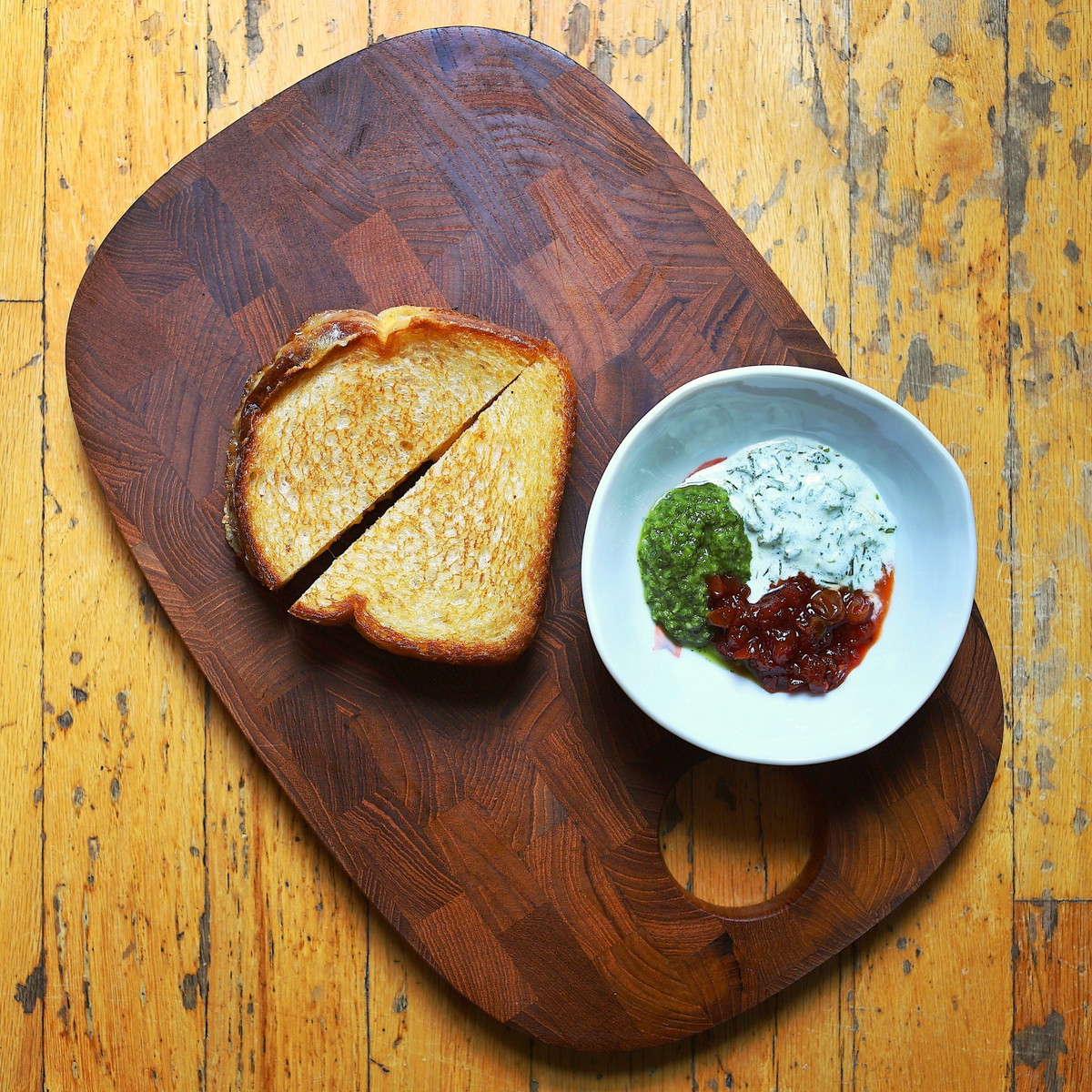 Chaat Masala Grilled Cheese