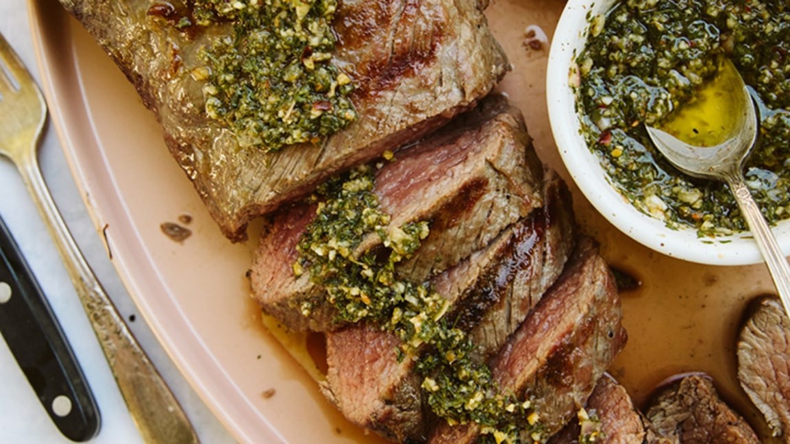Image of Tri Tip Steak with Tangy Chimichurri