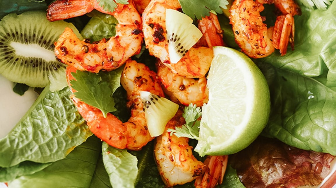 Image of Thai Shrimp & Kiwi Salad