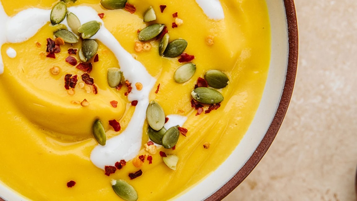 Image of Spicy Roasted Butternut Squash Soup