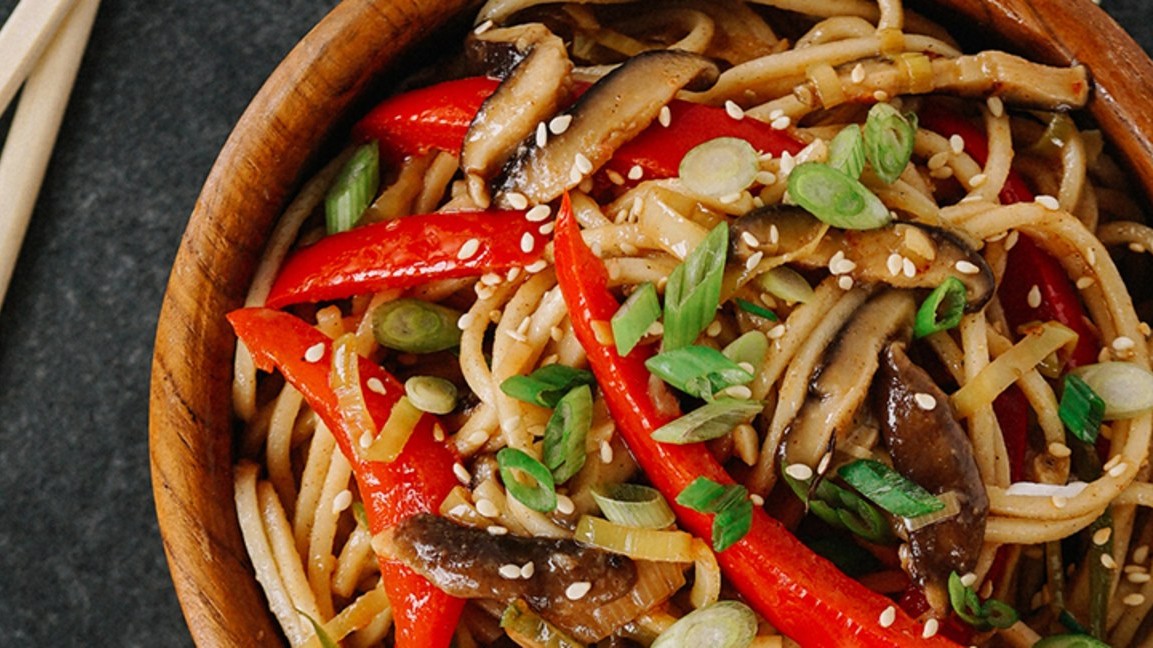 Image of Shiitake & Pepper Stir Fry