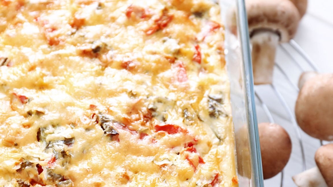 Image of Mushroom Cheeseburger Casserole