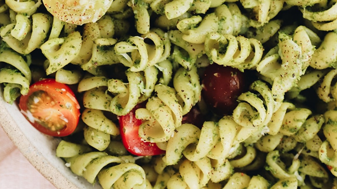 Image of Lemon Pepper Pesto Pasta