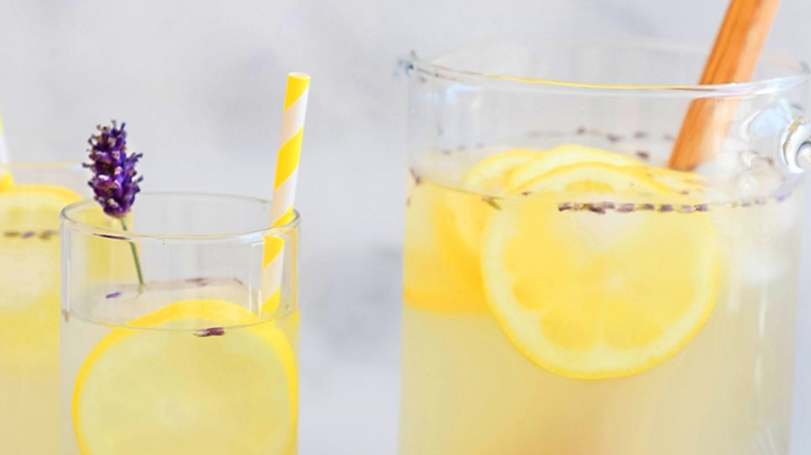 Image of Lavender Lemonade Vodka Cocktail