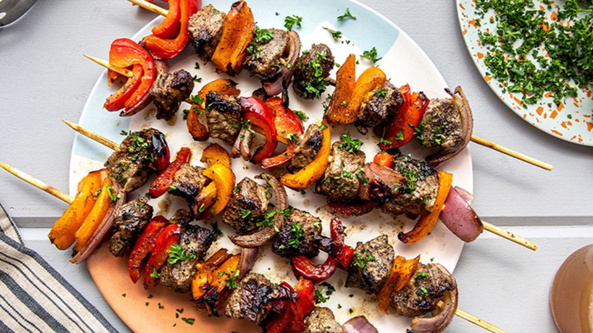 Image of Grilled Beef Kabobs