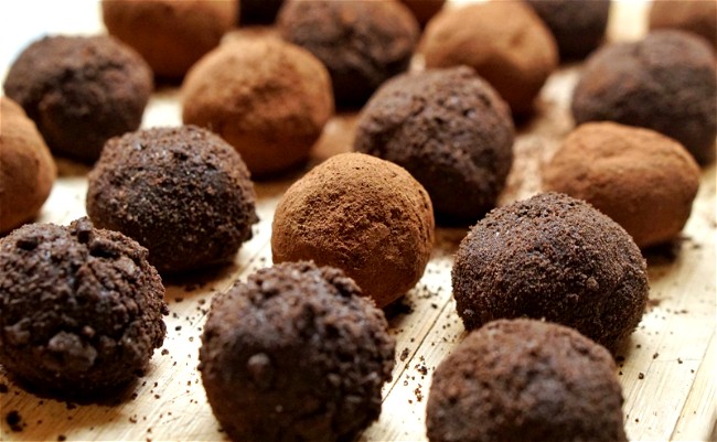 Image of Infused Pumpkin Pie Truffles Recipe