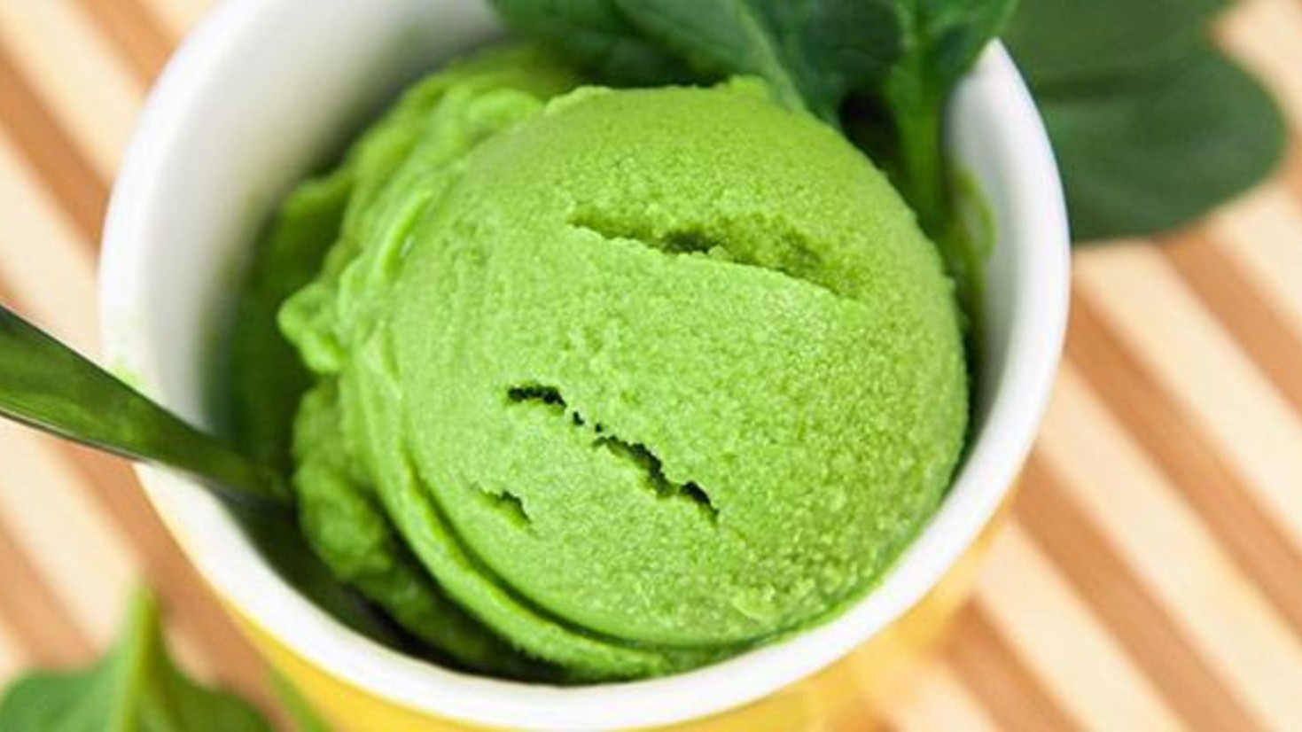 Image of Spinach Ice Cream Recipe