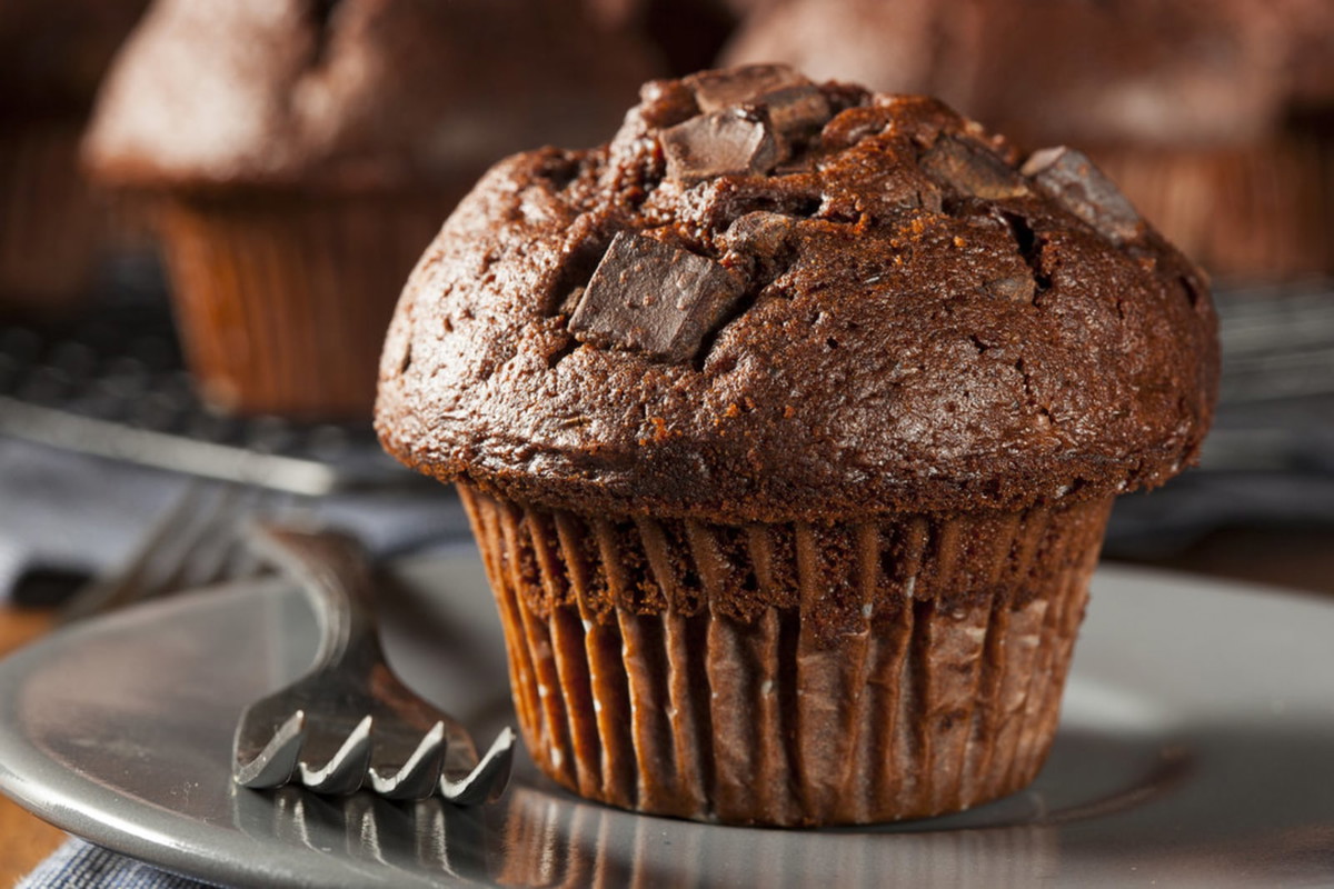 Double Chocolate Chip Muffin