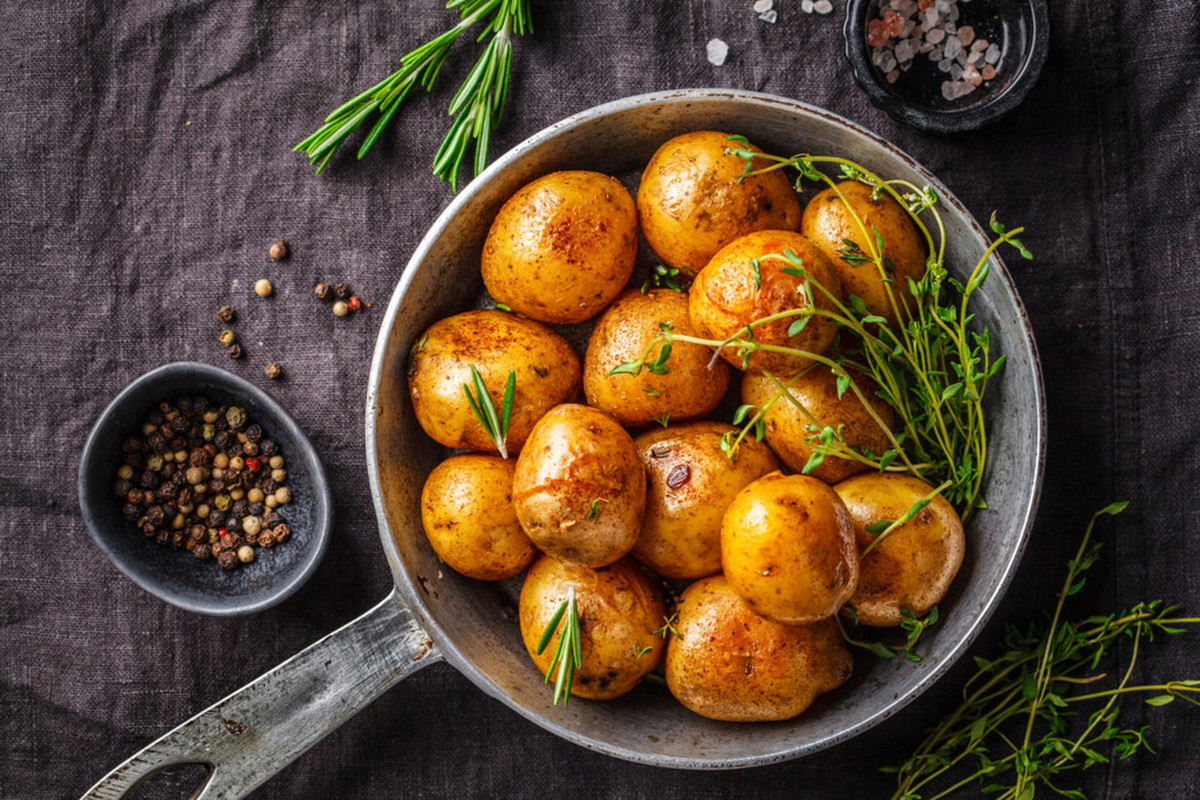 Roasted New Potatoes