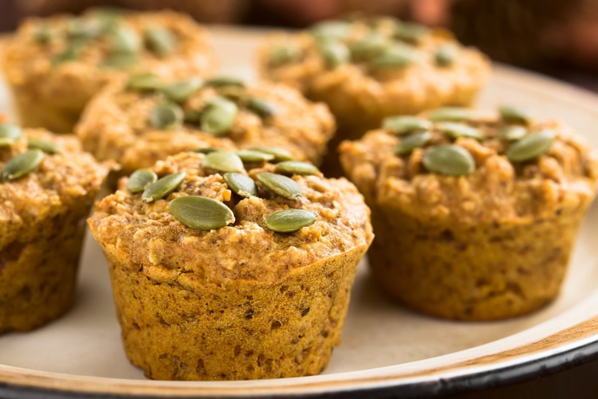 Healthy Pumpkin Muffins
