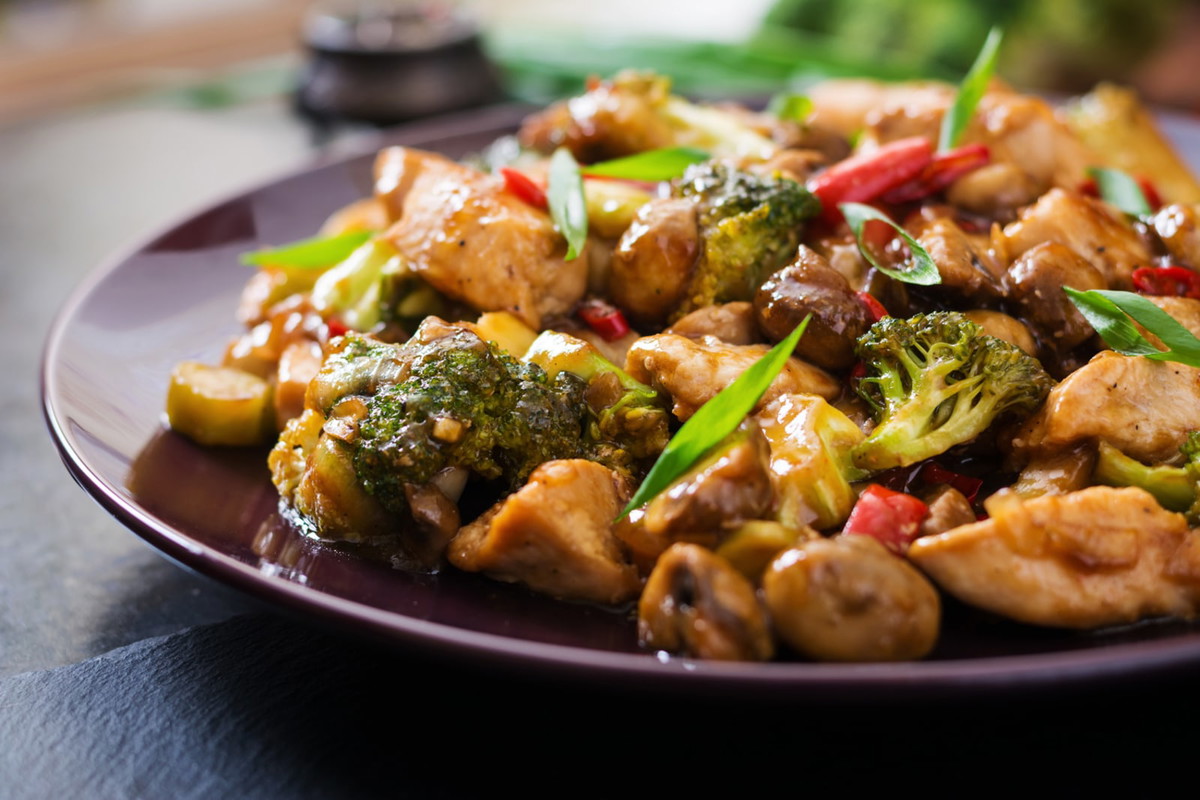 Spicy Chicken Stir Fry Noodle