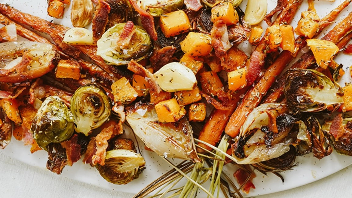 Image of Roasted Veggies & Bacon