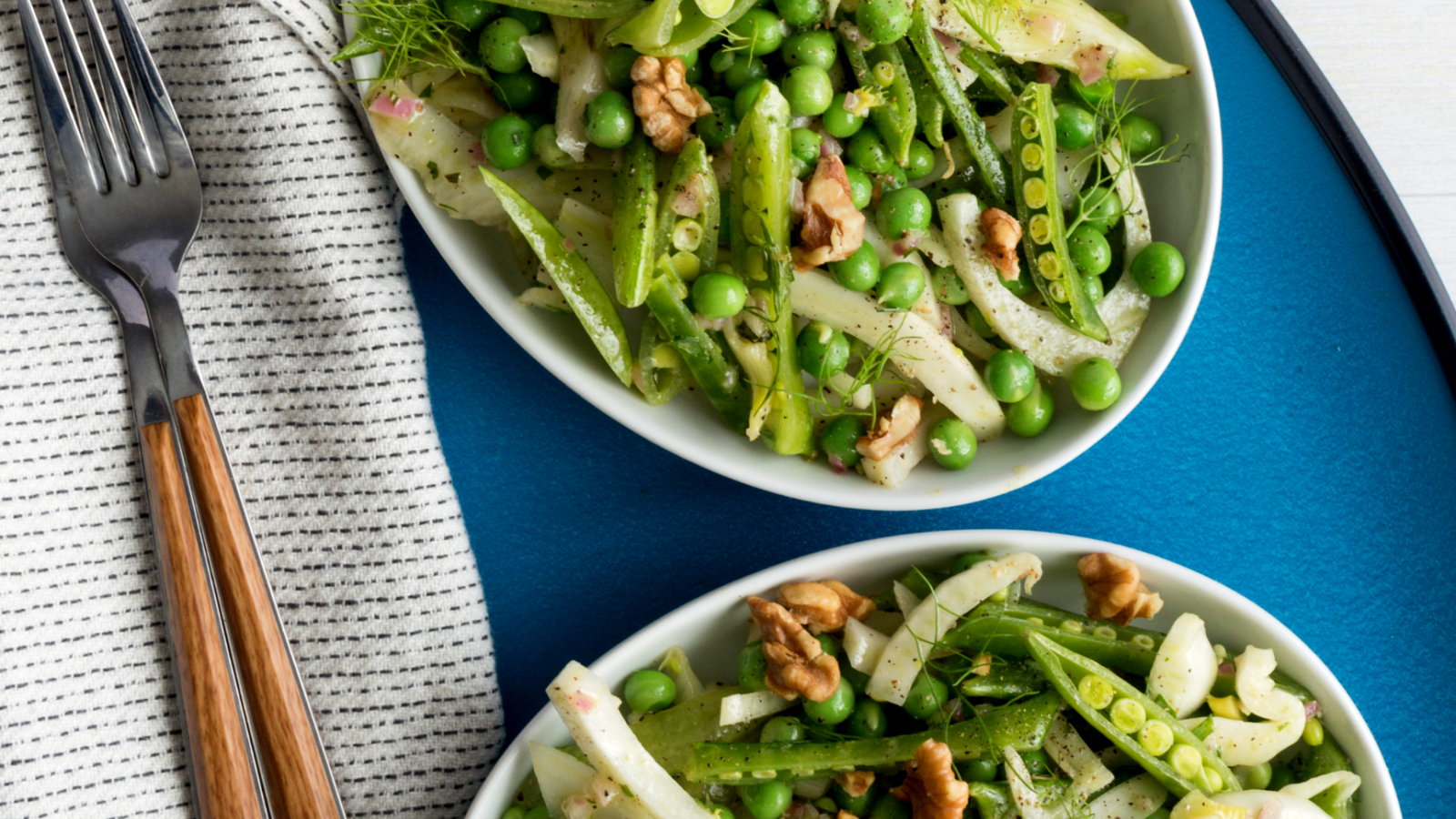 Image of Snap Pea, Green Pea, & Fennel Salad