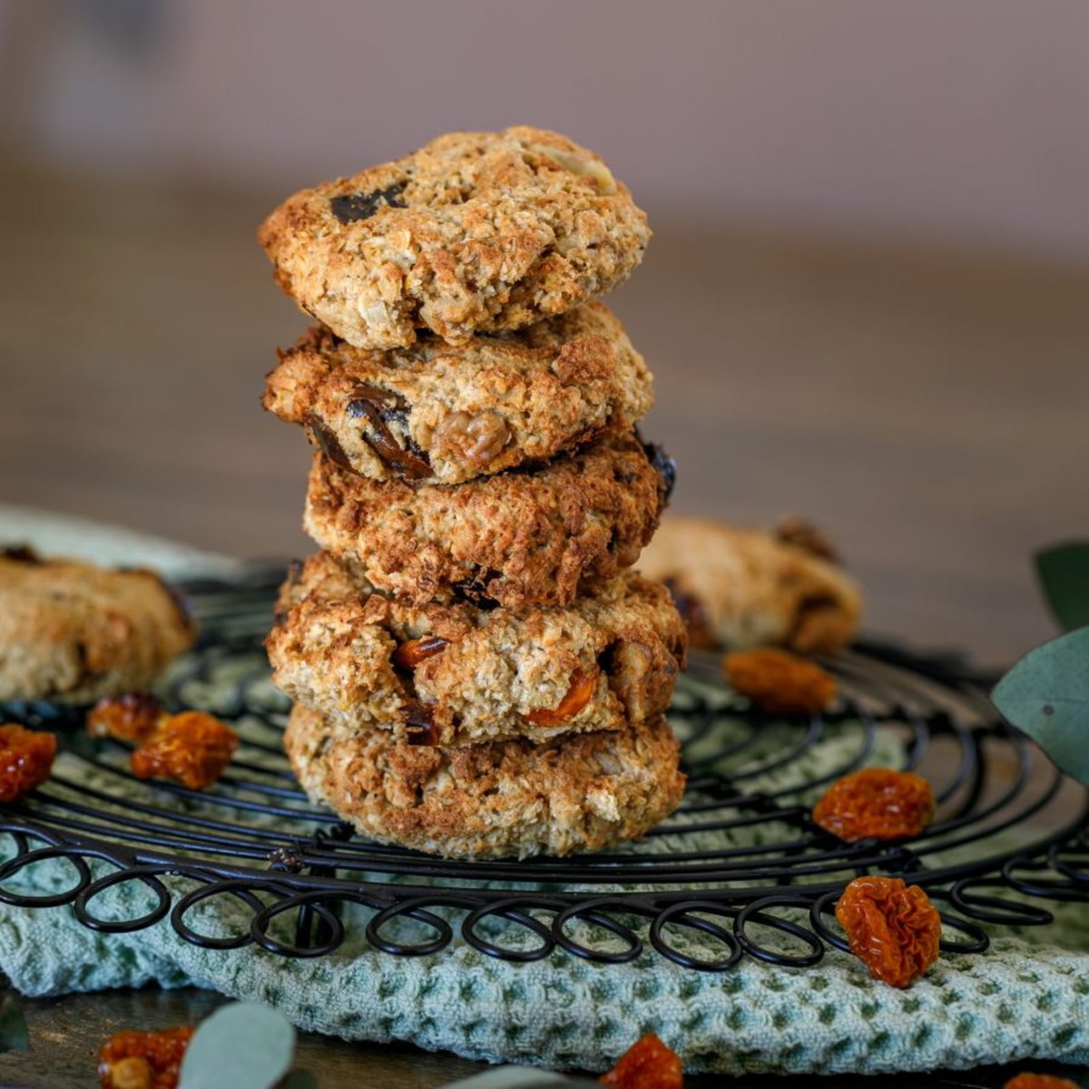  Goldenberry, White Chocolate & Coconut Cookies 