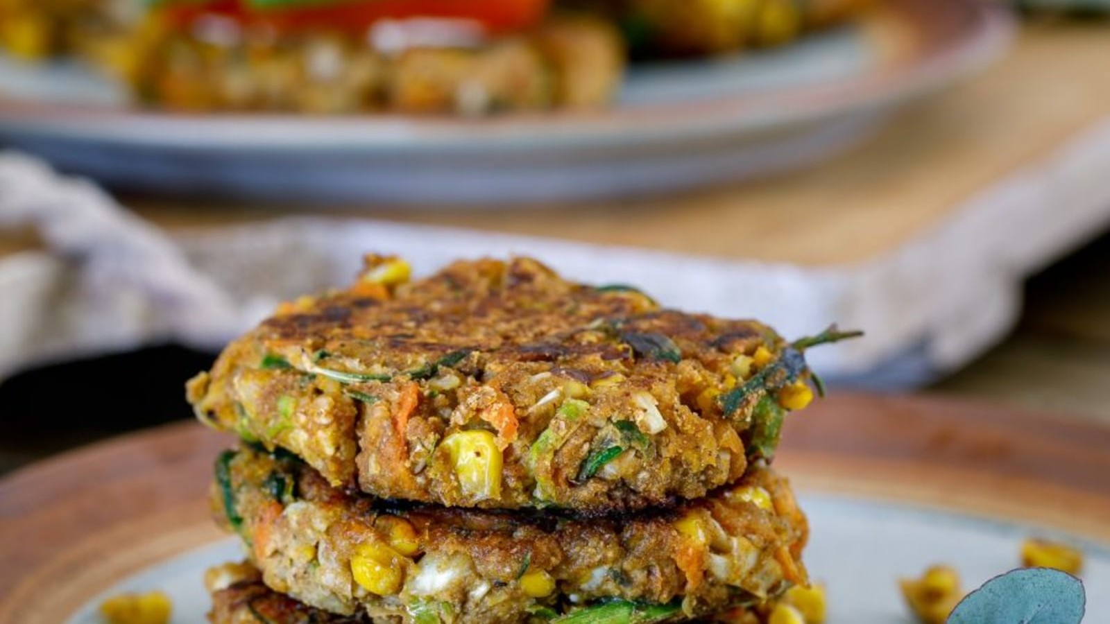 Image of Carrot, Corn and Cauliflower Fritters 