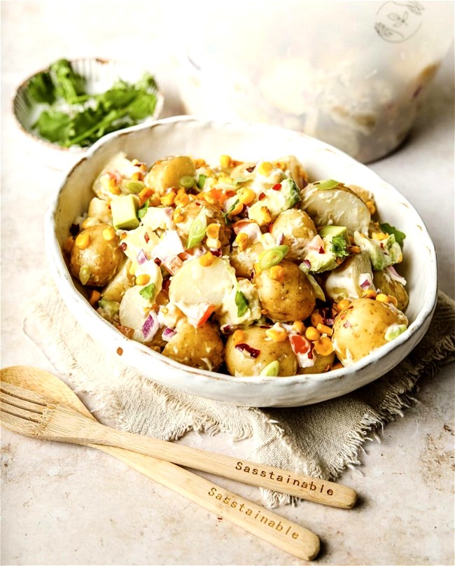 Image of Mexican-Inspired Potato Salad