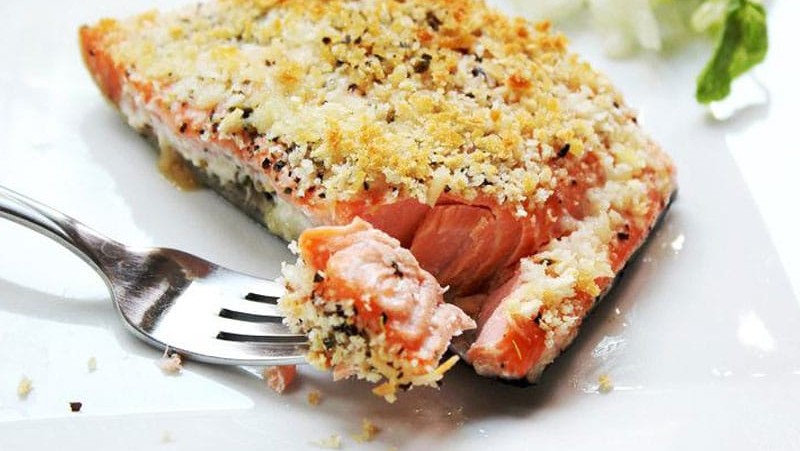 Image of Crumb-Topped Salmon