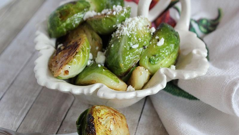 Image of Easiest Brussels Sprouts Sauteed Recipe