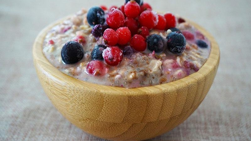 Image of Berry and Cream Oatmeal