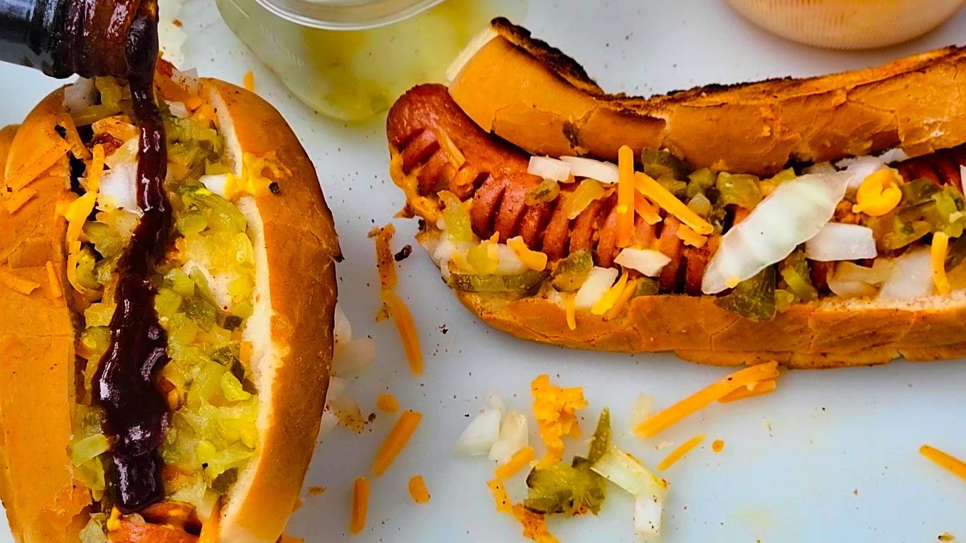 Image of GRILLED SLINKY DOGS