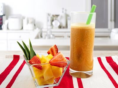 Image of Pineapple Booster Shake Berries & Cream Shake