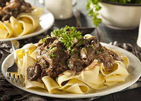 Image of Creamy Beef & Artichokes