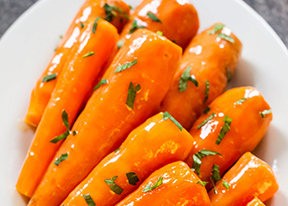 Image of Glazed Baby Carrots with Mint