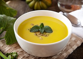 Image of Creamy Acorn Squash Soup