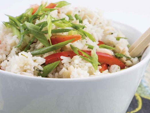 Image of Sesame-Ginger Rice with Broccoli