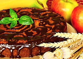 Image of Banana Pumpkin Chocolate Cake