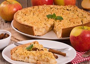 Image of Apple Cinnamon Flan