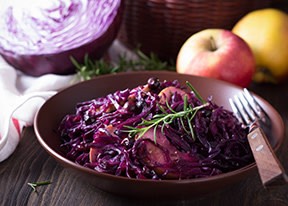 Image of Apple Ginger Red Cabbage