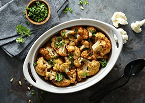 Image of Cauliflower with Ginger & Lime