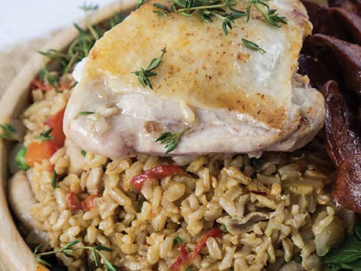 Image of Chorizo and Chicken with Cuban Rice