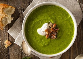 Image of Celery Soup with Bacon
