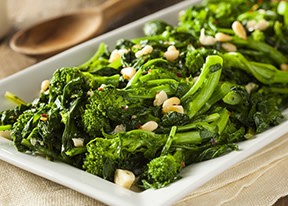 Image of Broccoli Rabe with White Beans